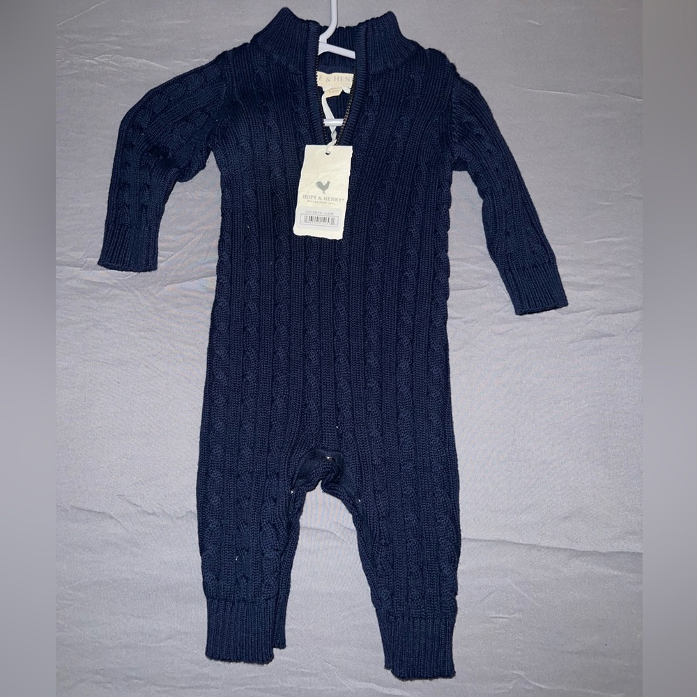 *SOLD* 3-6 months Target/Henry and Hope boy one piece